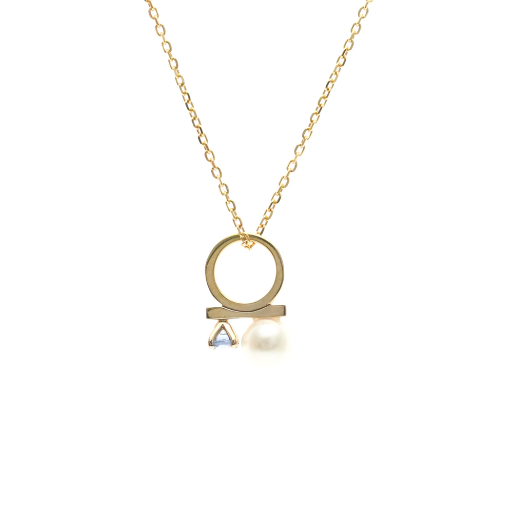 TASAKI 18k Gold Diamond Necklace